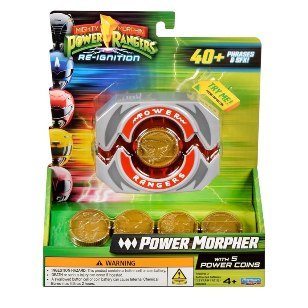 Power Ranger Mighty Morphin Power Morpher with Gold Coins